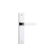Osaka Lever Polished Chrome Chamfered Backplate