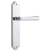 Copenhagen Lever Shouldered Backplate Polished Chrome