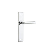Copenhagen Lever Polished Chrome Chamfered Backplate