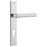 Helsinki Lever Rectangular Backplate Polished Chrome