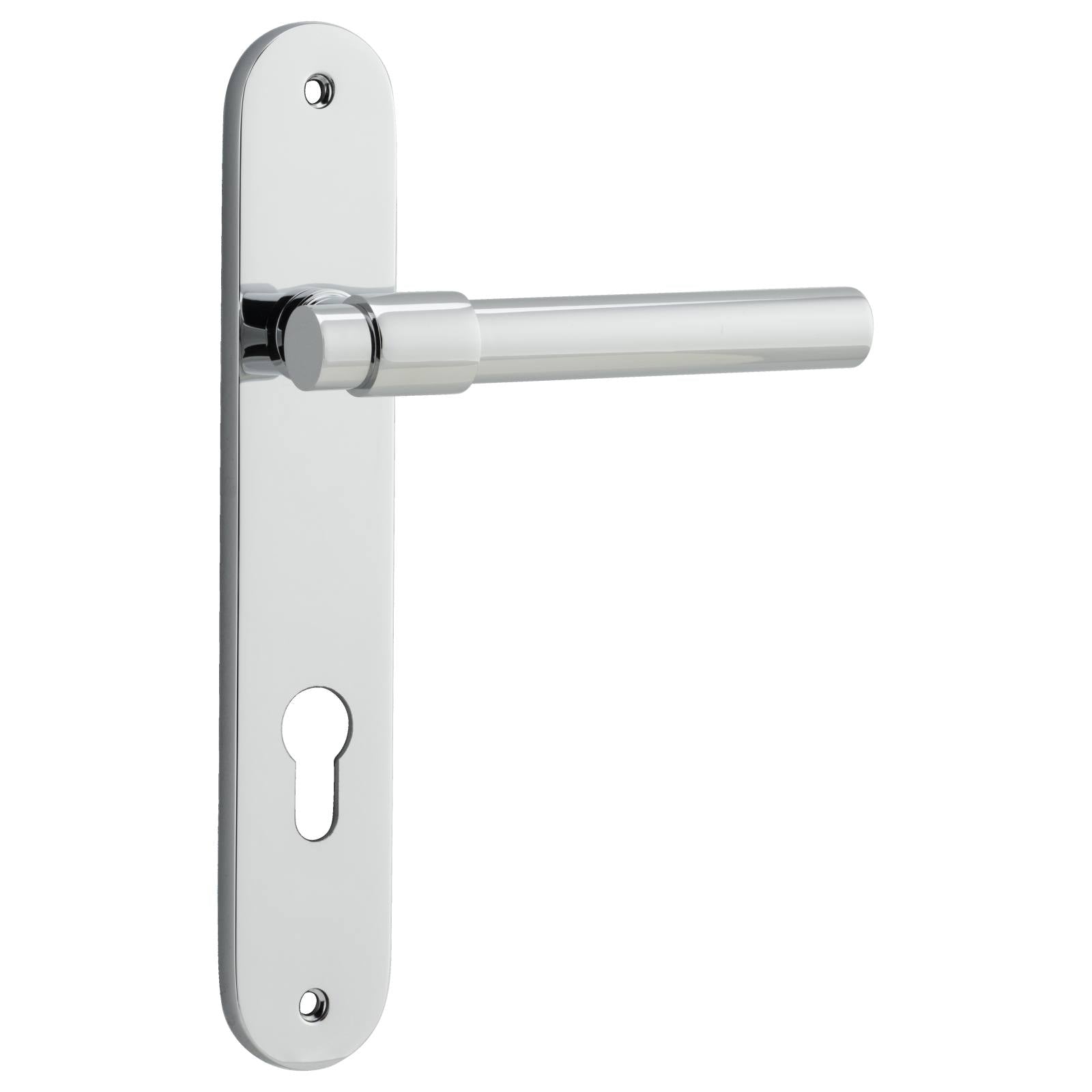 Helsinki Lever Oval Backplate Polished Chrome