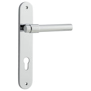 Helsinki Lever Oval Backplate Polished Chrome