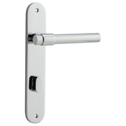 Helsinki Lever Oval Backplate Polished Chrome