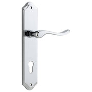 Stirling Lever Shouldered Backplate Polished Chrome