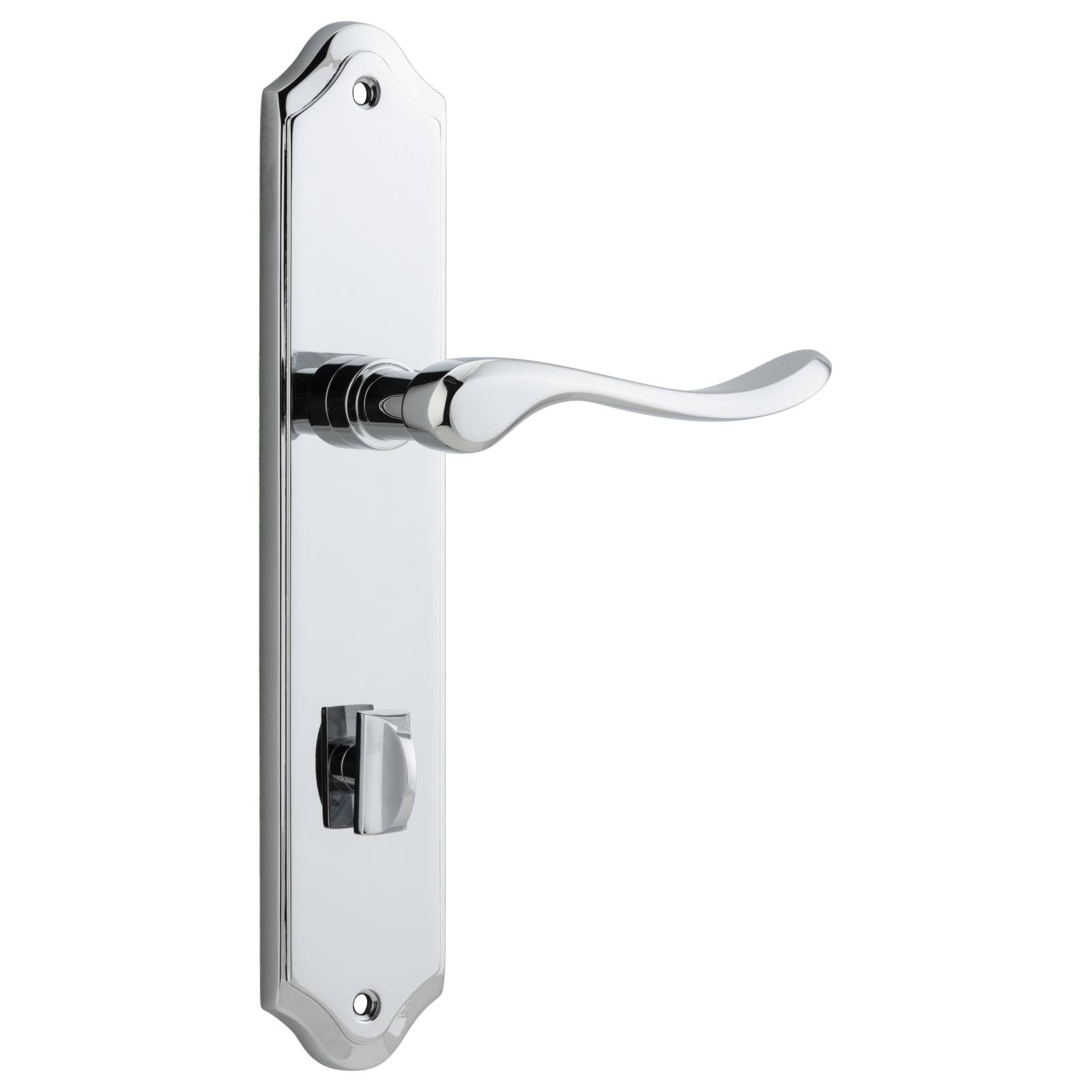 Stirling Lever Shouldered Backplate Polished Chrome