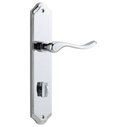 Stirling Lever Shouldered Backplate Polished Chrome