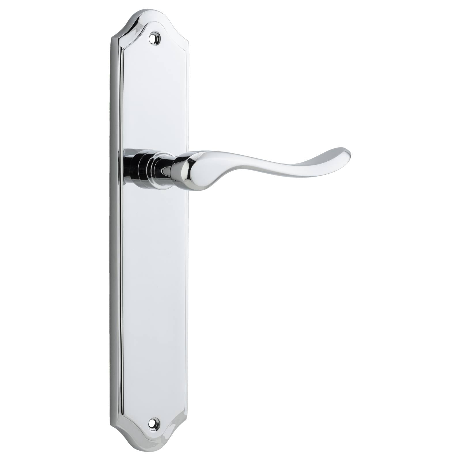 Stirling Lever Shouldered Backplate Polished Chrome