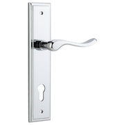 Stirling Lever Stepped Backplate Polished Chrome