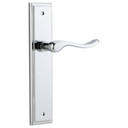 Stirling Lever Stepped Backplate Polished Chrome