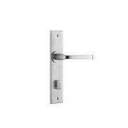 Annecy Lever Chamfered Backplate Brushed Chrome
