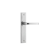 Annecy Lever Chamfered Backplate Brushed Chrome