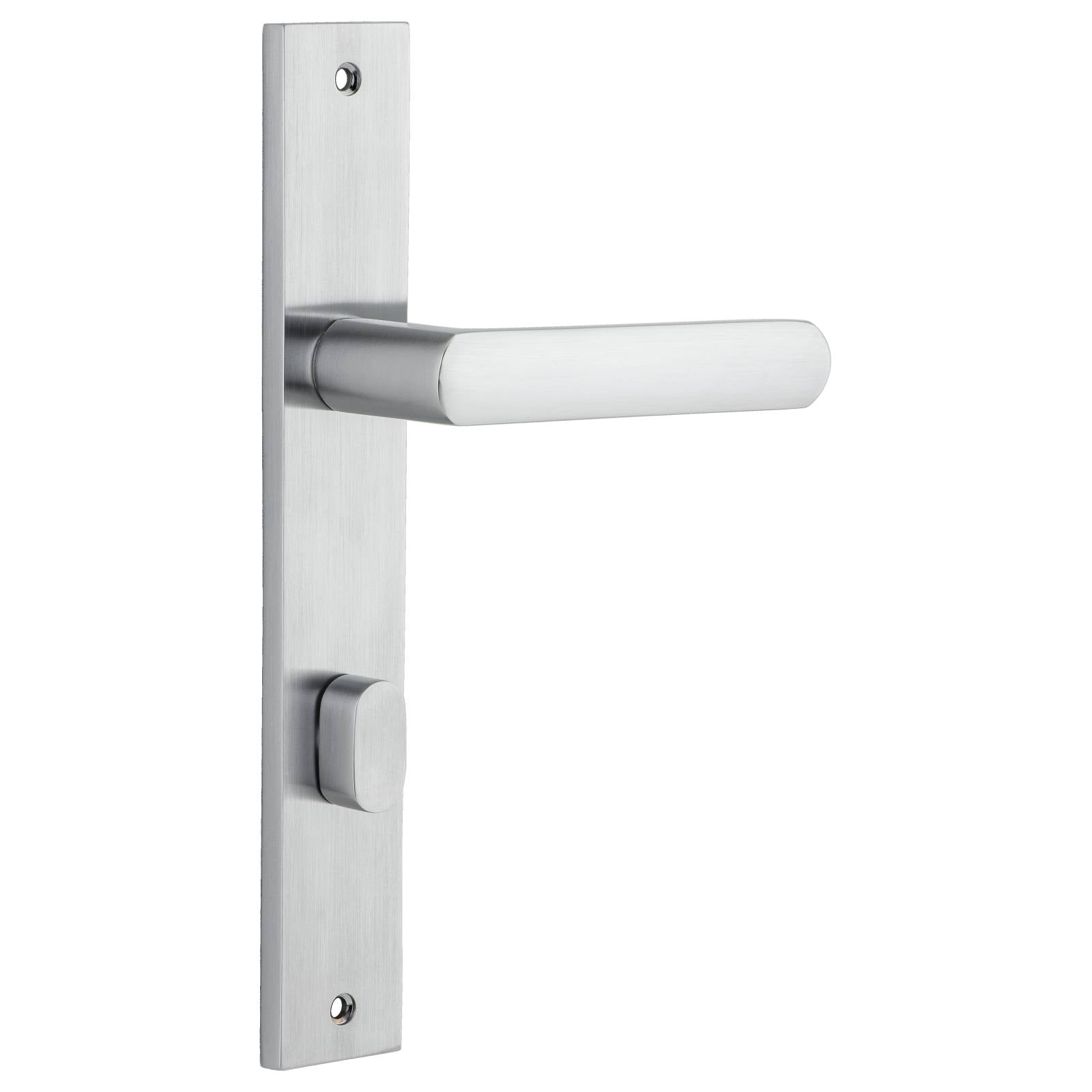 Osaka Lever Rectangular Backplate Brushed Chrome
