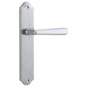 Copenhagen Lever Shouldered Backplate Brushed Chrome