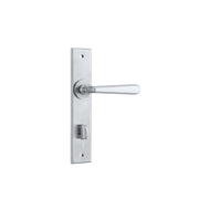 Copenhagen Lever Brushed Chrome Chamfered Backplate
