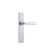 Copenhagen Lever Brushed Chrome Chamfered Backplate