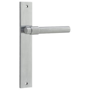 Helsinki Lever Rectangular Backplate Brushed Chrome