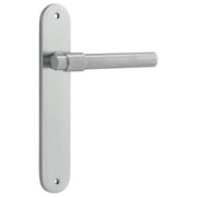 Helsinki Lever Oval Backplate Brushed Chrome