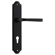 Annecy Lever Shouldered Backplate Matt Black