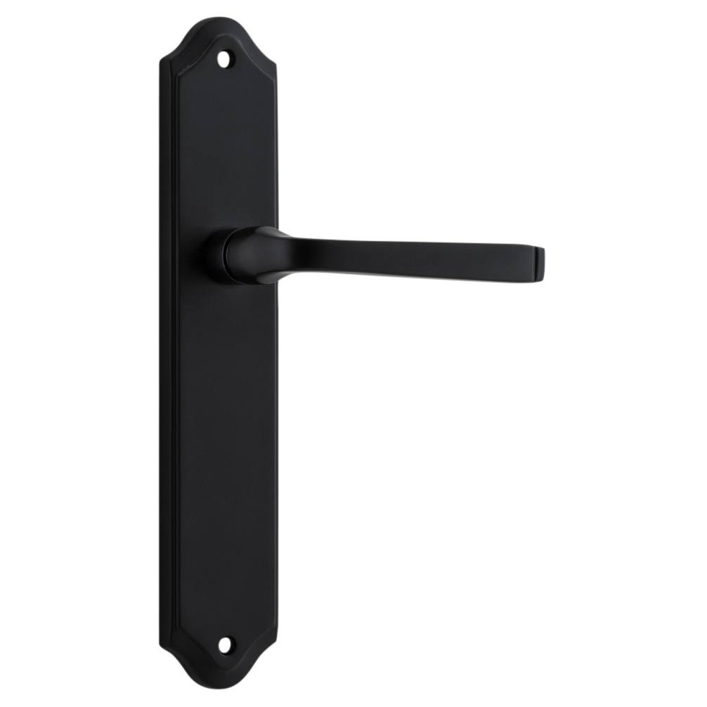 Annecy Lever Shouldered Backplate Matt Black