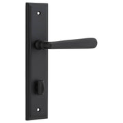 Copenhagen Lever Stepped Backplate Matt Black