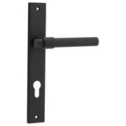 Helsinki Lever Rectangular Backplate Matt Black