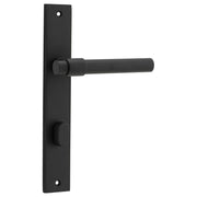 Helsinki Lever Rectangular Backplate Matt Black