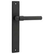 Helsinki Lever Rectangular Backplate Matt Black