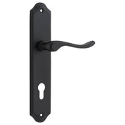 Stirling Lever Shouldered Backplate Matt Black