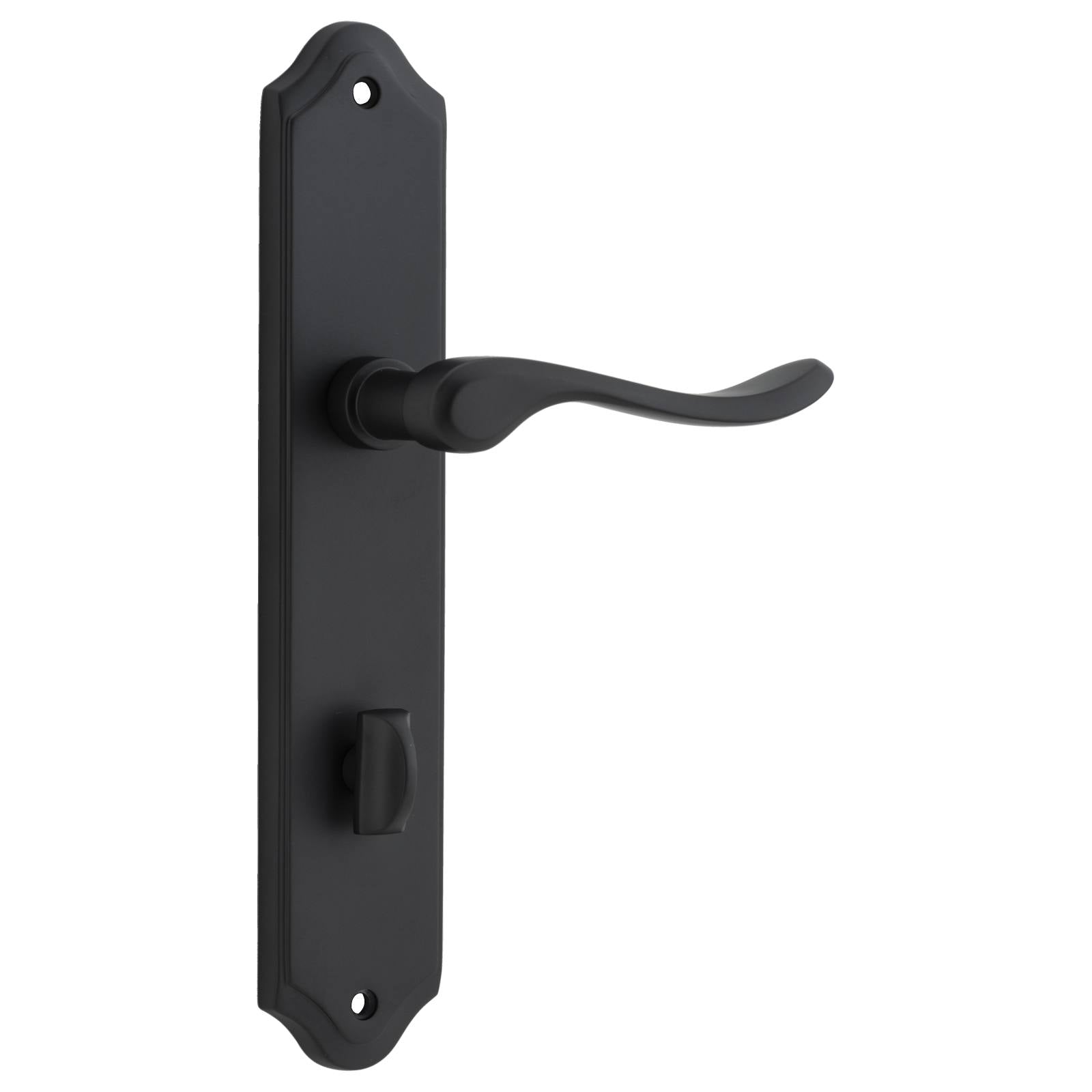 Stirling Lever Shouldered Backplate Matt Black