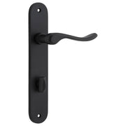 Stirling Lever Oval Backplate Matt Black