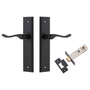 Stirling Lever Stepped Backplate Passage Kit Matt Black
