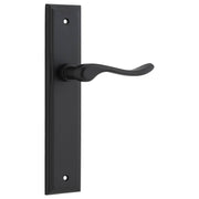Stirling Lever Stepped Backplate Matt Black