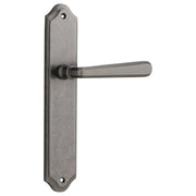 Copenhagen Lever Shouldered Backplate Distressed Nickel