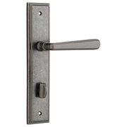 Copenhagen Lever Stepped Backplate Distressed Nickel