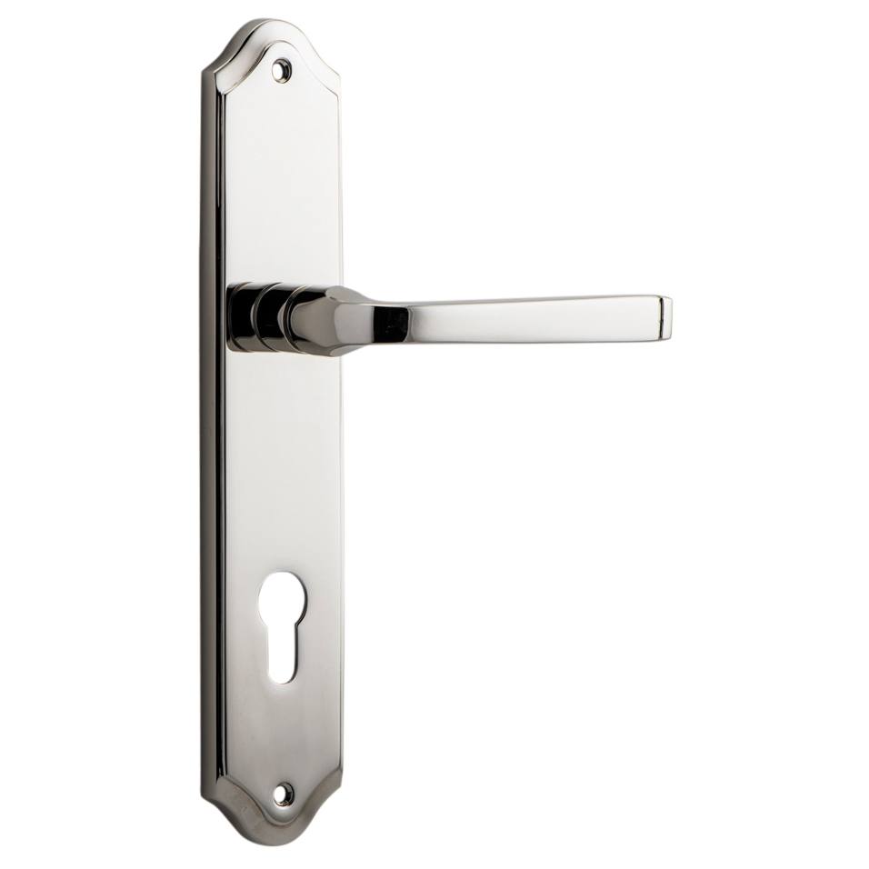 Annecy Lever Shouldered Backplate Polished Nickel
