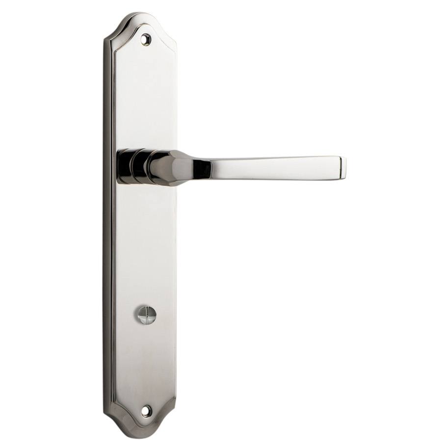 Annecy Lever Shouldered Backplate Polished Nickel