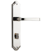 Annecy Lever Shouldered Backplate Polished Nickel