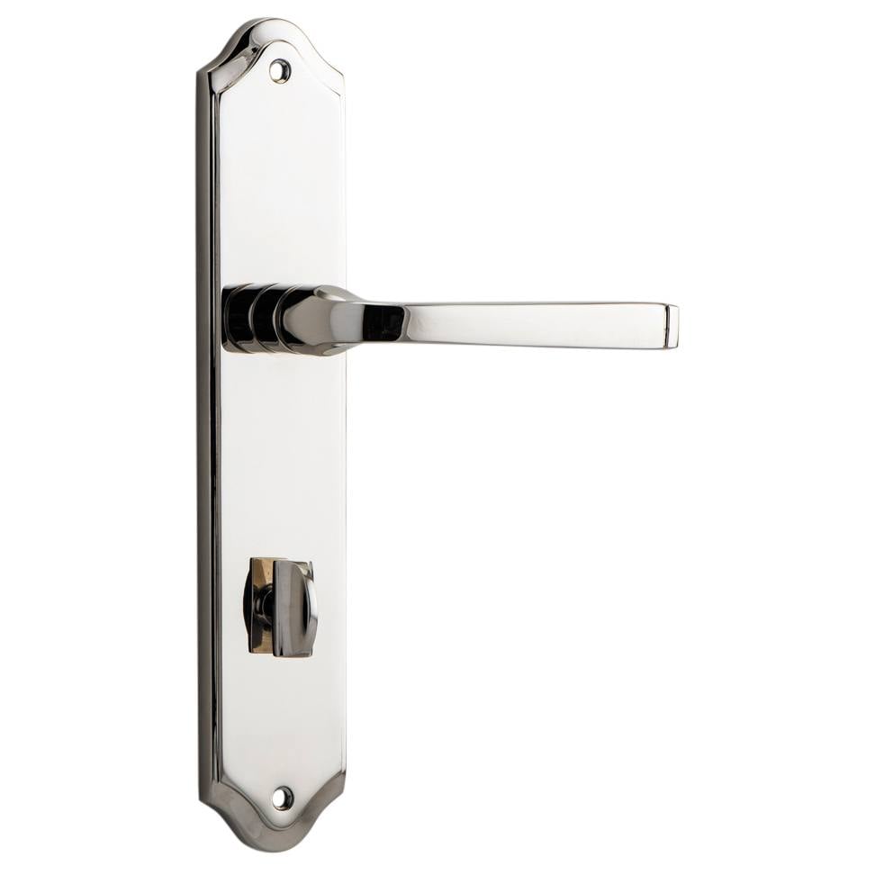 Annecy Lever Shouldered Backplate Polished Nickel