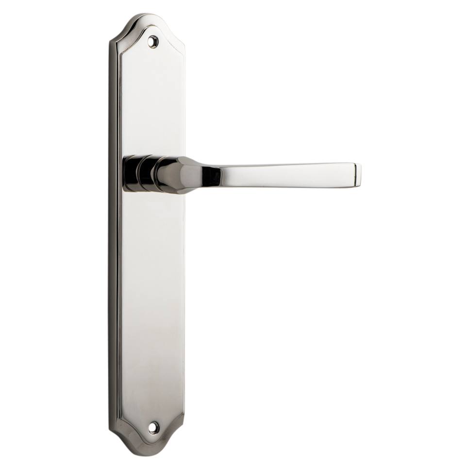 Annecy Lever Shouldered Backplate Polished Nickel