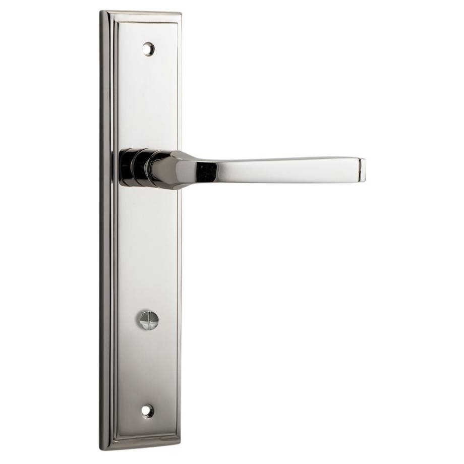 Annecy Lever Stepped Backplate Polished Nickel