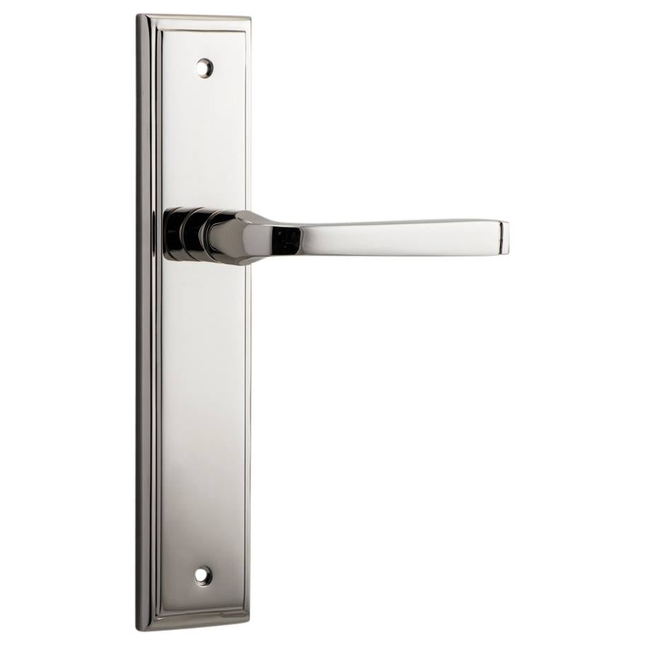 Annecy Lever Stepped Backplate Polished Nickel