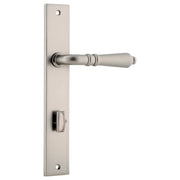 Sarlat Rectangular 85m Privacy Lever Set, SN