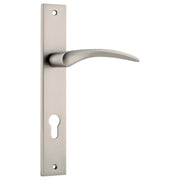 Oxford Rectangular 85mm Euro Lever Set, SN