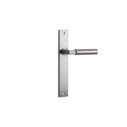 Berlin Lever Satin Nickel Rectangular Backplate