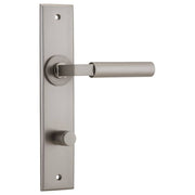 Berlin Lever Satin Nickel Chamfered Backplate