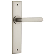 Osaka Lever Satin Nickel Chamfered Backplate