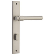 Helsinki Lever Rectangular Backplate Satin Nickel