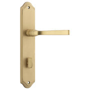 Annecy Lever Shouldered Backplate Brushed Brass
