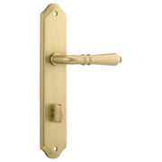Sarlat Lever Shouldered Backplate Brushed Gold PVD