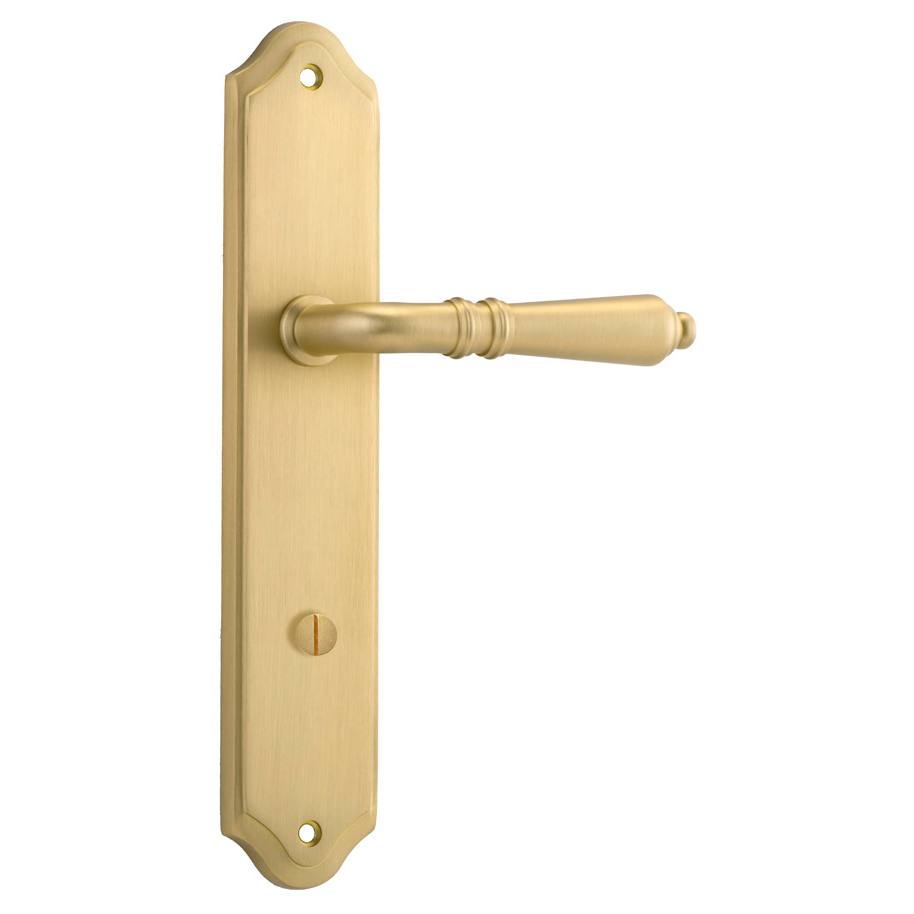 Sarlat Lever Shouldered Backplate Brushed Gold PVD